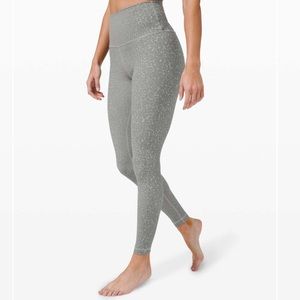 Lululemon Align Pant 28" *Engineer Print Size 4